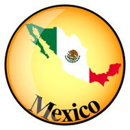 orange button with the image maps of Mexico