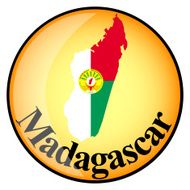 orange button with the image maps of Madagascar