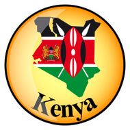 orange button with the image maps of Kenya