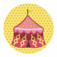 circus tent theme elements vector eps N7
