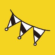 doodle decorative flag N6
