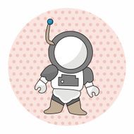 Space astronaut theme elements N25