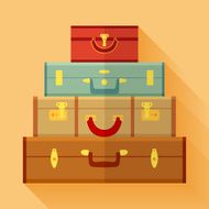 Travelers suitcases N2