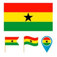 Ghana country flag