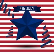 Vector illustration independence day usa N2