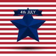 Vector illustration independence day usa N3