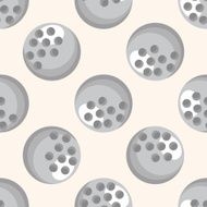 golf equipment seamless pattern