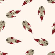 castle seamless pattern