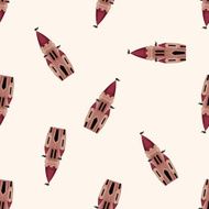 castle seamless pattern N2