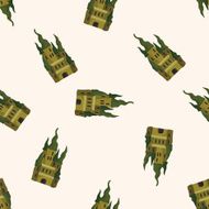 castle seamless pattern N6