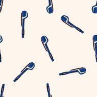 golf equipment cartoon sticker icon N5