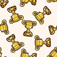 f1 racing cartoon seamless pattern background N14