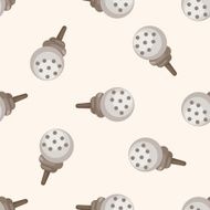 golf equipment cartoon seamless pattern background N3