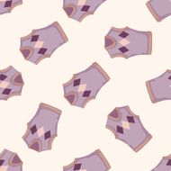 golf equipment cartoon seamless pattern background N4