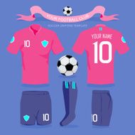 Soccer uniform template N2