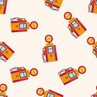 f1 racing cartoon seamless pattern background N24
