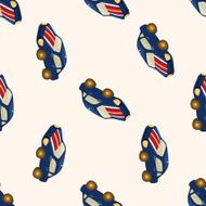 f1 racing cartoon seamless pattern background N27