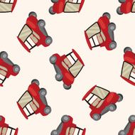 golf equipment cartoon seamless pattern background N20