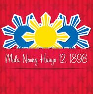 Philippines Independence Day card in vector format N2