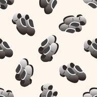 golf equipment cartoon seamless pattern background N30