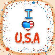 American Independence Day celebration with stylish text N2