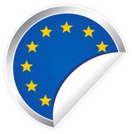 European Union Flag Sticker