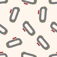 f1 racing cartoon seamless pattern background N42