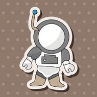 Space astronaut theme elements N26