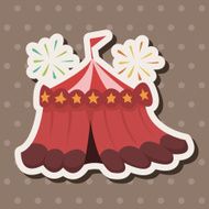 circus theme tent elements N4