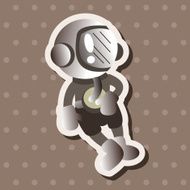 Space astronaut theme elements N27