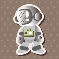 Space astronaut theme elements N28