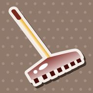 golf equipment theme elements N165