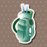 golf equipment theme elements N169