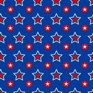 American seamless pattern