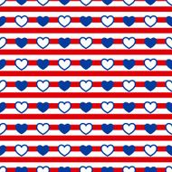 American seamless pattern N5
