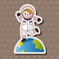 Space astronaut theme elements N29