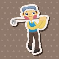 golf equipment theme elements N175