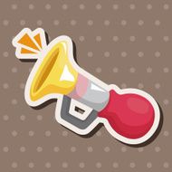 birthday horn theme elements N17
