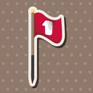 golf equipment theme elements N200
