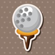 golf equipment theme elements N201