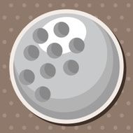 golf equipment theme elements N202