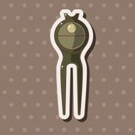 golf equipment theme elements N207