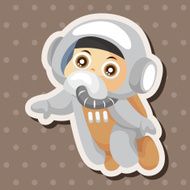 Space astronaut theme elements N32