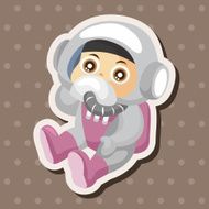 Space astronaut theme elements N33