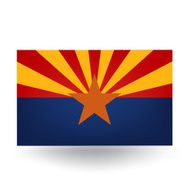 Arizona State Flag N7