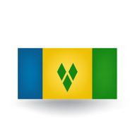 Flag of Saint Vincent and the Grenadines N6