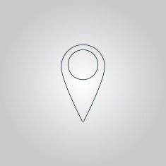 Mark icon pointer vector illustration