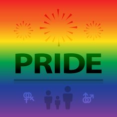 abstract background of pride celebration in colorful rainbow bac N2