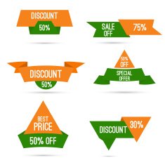 Set tags with ribbons and labels N4