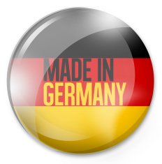 made in germany Round Button Icon